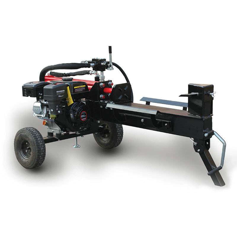 Prestasi Dibina 12TON Gasolin Log Splitter-separuh rasuk LS12